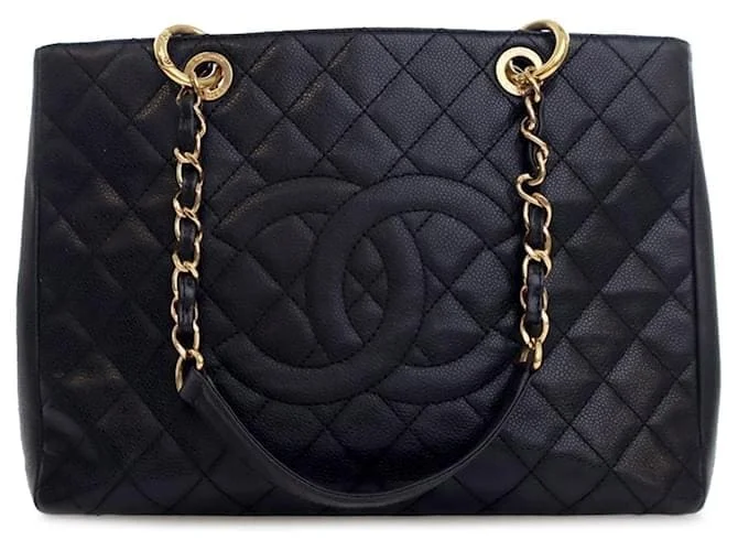 Sac cabas en cuir matelassé Grand Shopping de chez Chanel
